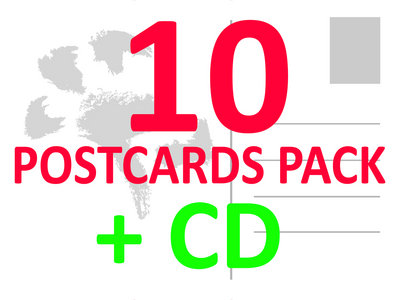 10 Postcards + CD + Digital Track Pack main photo