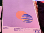 Matt Evans x Elori Saxl — Double Album Release Party — Risograph Poster photo 