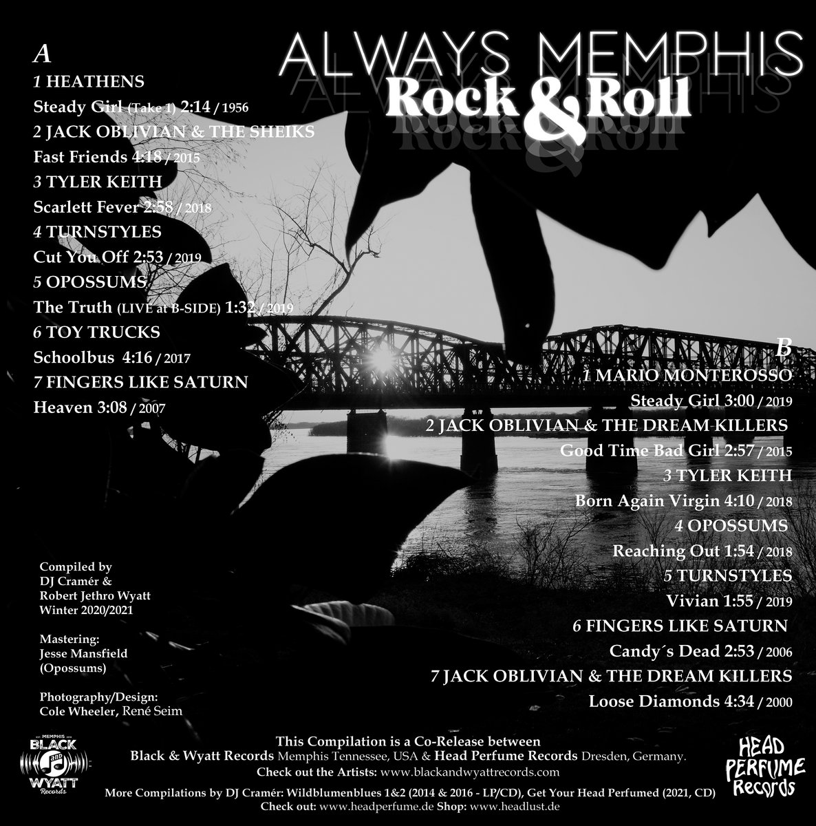 Always Memphis Rock And Roll Volume One Black Wyatt Records