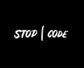 Stop|code image