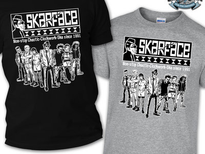 SKARFACE - CLOCKWORK SKA SINCE 1991 (T-Shirt) S-3XL | Laketown Records