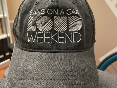 Loud Weekend Embroidered Hat main photo