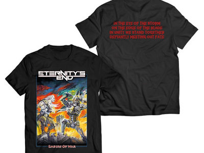EMBERS OF WAR - DOUBLE SIDED ALBUM T-SHIRT main photo