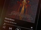 "Guardians" Canvas with Spotify Code photo 