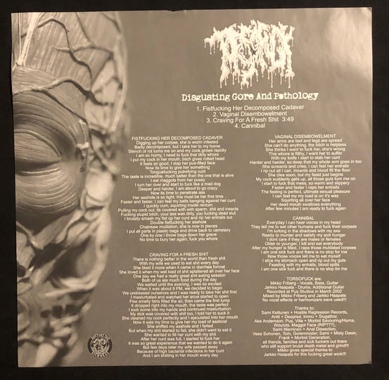 Lymphatic Phlegm / Torsofuck | Disturbed Mind Records