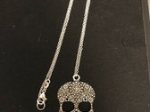 Bling Skull Pendant / 18 inch chain  SOLD OUT photo 