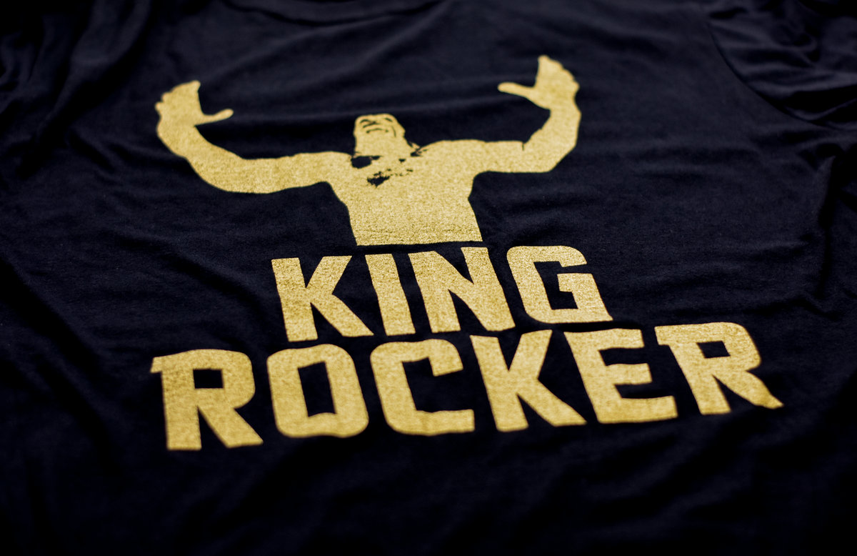 King Rocker Gold TShirt The Nightingales