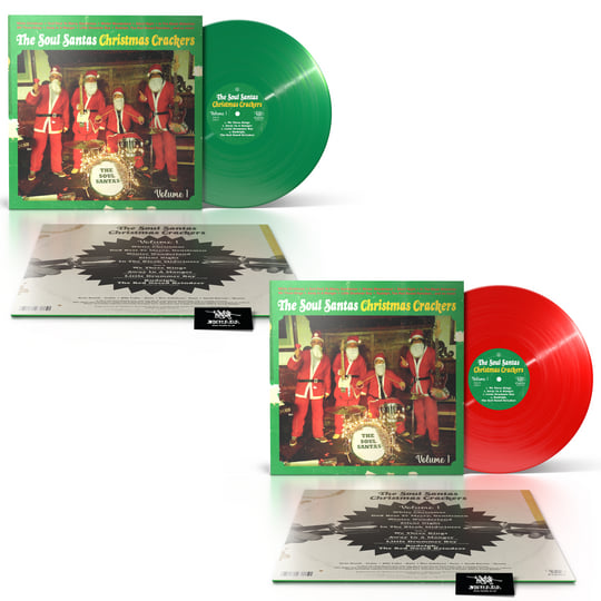 邦楽 CHRISTMAS LOVERS LP Christmas Crackers Vol. 1 | The Soul Santas | Invada