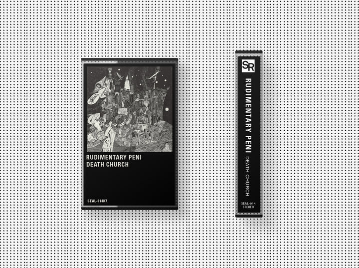 Rudimentary Peni – Death Church – Vinyl (LP, Album, Reissue