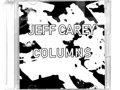 Jeff Carey COLUMNS miniCD and sculpture set main photo