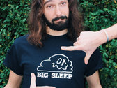 Big Sleep - Logo Black T SHirt photo 
