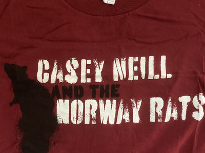 Norway Rats ladies T in Red - Small Only main photo