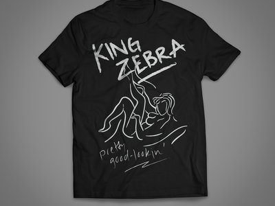 T-Shirt: Queen Zebra (black) main photo