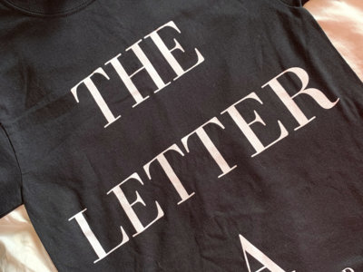 'The Letter A' tee main photo