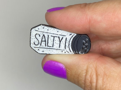 Salty AF - Enamel Pin main photo