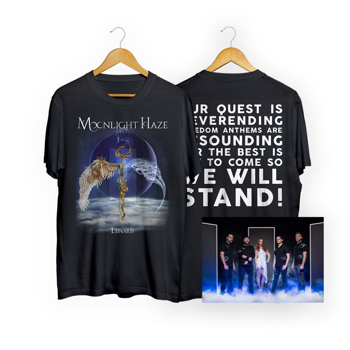 LUNARIS T-Shirt + free signed photo | Moonlight Haze