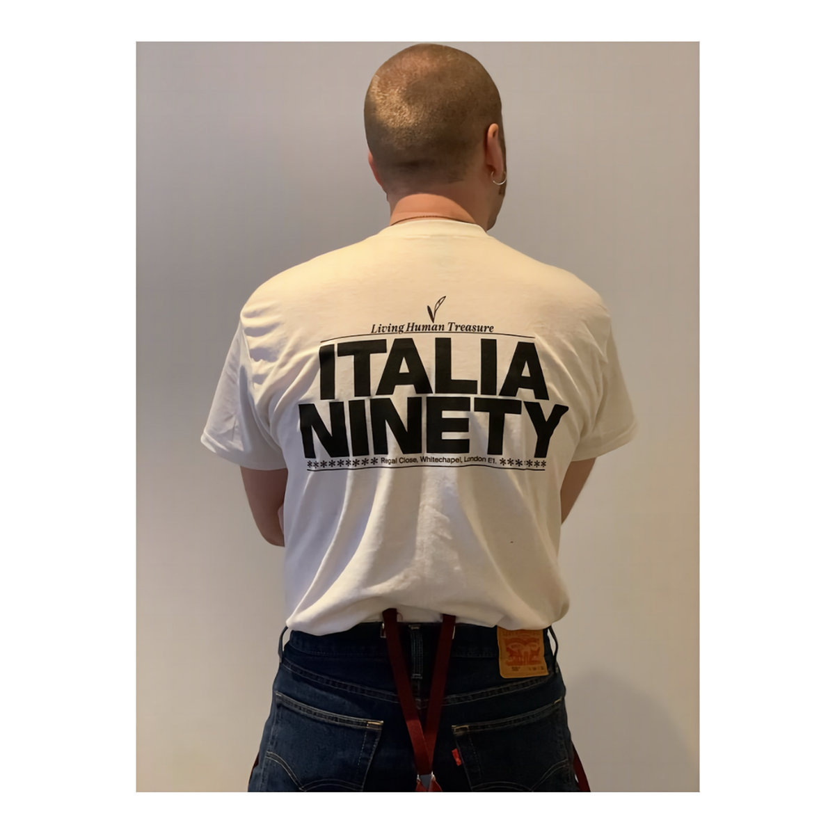 Italia 90 'Living Human Treasure' T-Shirt | Italia 90