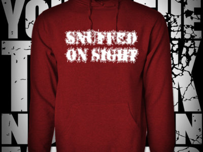 RED HOODIE (2XL-3XL) | Snuffed on Sight