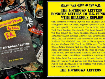 'Grammar Free in the UK – The Lockdown Letters’  (Book) main photo