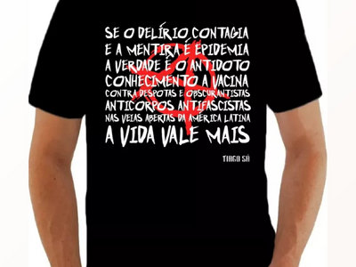 T-Shirt "Anticorpos Antifascistas" and "Querelas de Brasília" main photo