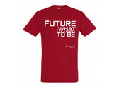 T-Shirt livré dans petit sac en tissu collector + sticker holographic [briquerouge] : The Future Is Not What It Used To Be photo 