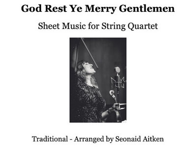 God Rest Ye Merry Gentlemen - Sheet Music for String Quartet main photo