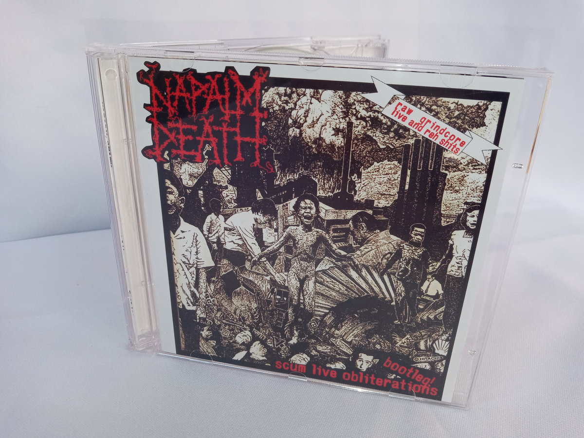 DISTRO - Napalm Death - Scum Live Obliterations CD