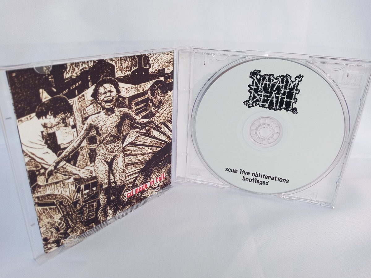 DISTRO - Napalm Death - Scum Live Obliterations CD