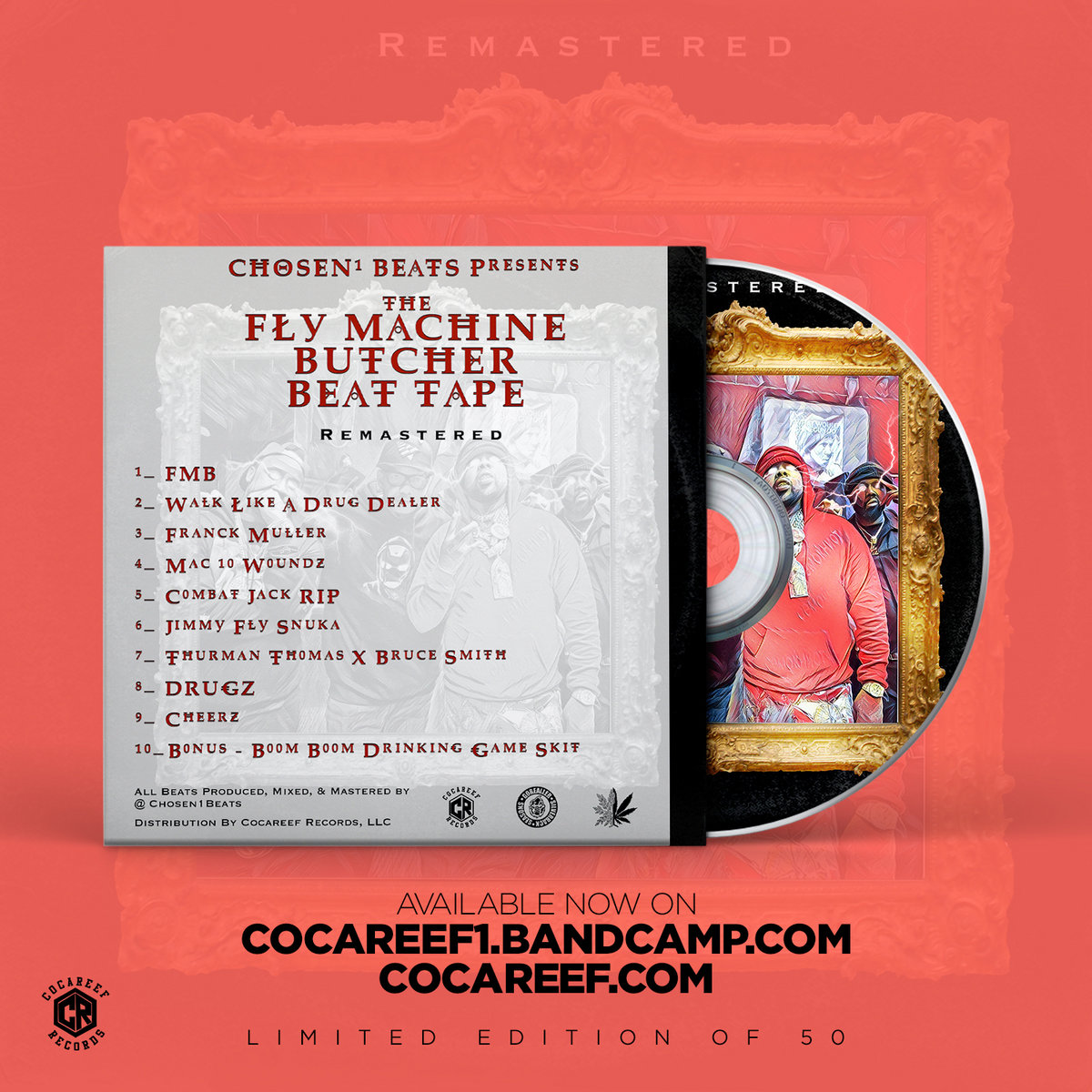洋楽 The Fly Machine Butcher Beat Tape Vinyl The Fly Machine Butcher Beat Tape | Chosen1 Beats | Cocareef