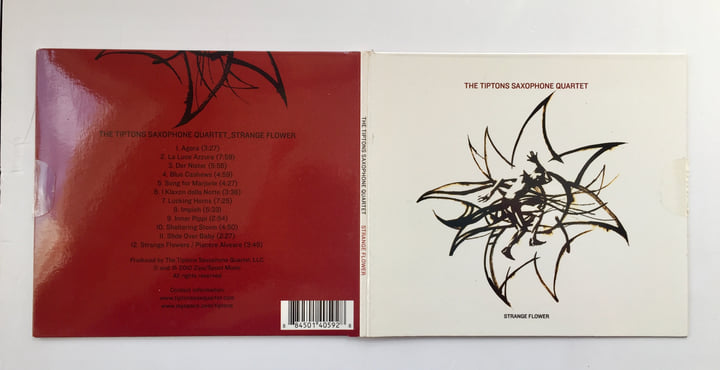 【中古】 Carl Tipton / Echoes Of The Carl Tipton Show Strange Flower | Tiptons Sax Quartet & Drums