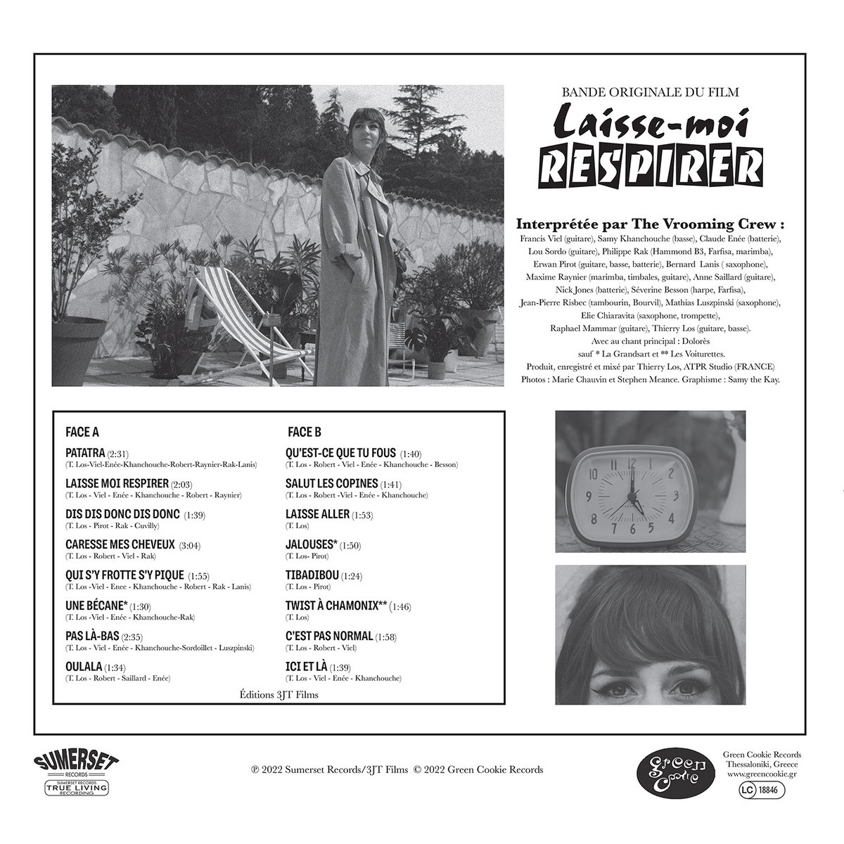 LaisseMoi Respirer (Original Motion Picture Soundtrack) (LP / digital , 2022) The Vrooming LaisseMoi Respirer (Original Motion Picture Soundtrack) (LP / digital , 2022) The Vrooming