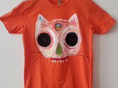 Orange Cat - Hand painted T shirt photo 
