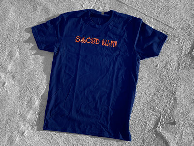 NAVY BLUE: Original Sacred Rhythm Music T Shirts are Back by Popular Demand.  Includes our 2022 SRM Logo in Traditional Orange Color. Limited Edition- Price: $28.00  Available to Ship Today! main photo