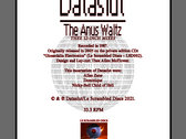 Dataslut – 'The Anus Waltz-Thee 12-Inch Mixes' lathe-cut LTD TO 2 COPIES ONLY!!! photo 