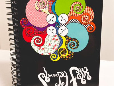 Sleepy Notebook with Circle Design main photo