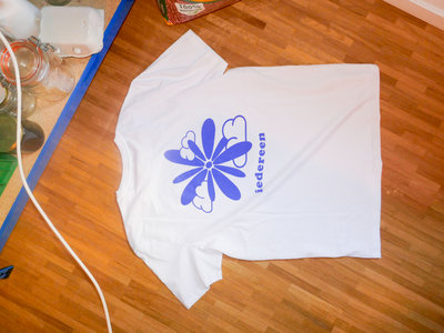 IEDEREEN Band Shirt Blume (Weiß) main photo