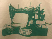 Sewing Machine Design (Vintage White/Green) photo 