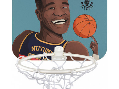 Basketballkorb / Mini basket / Mutombo Records Comic main photo