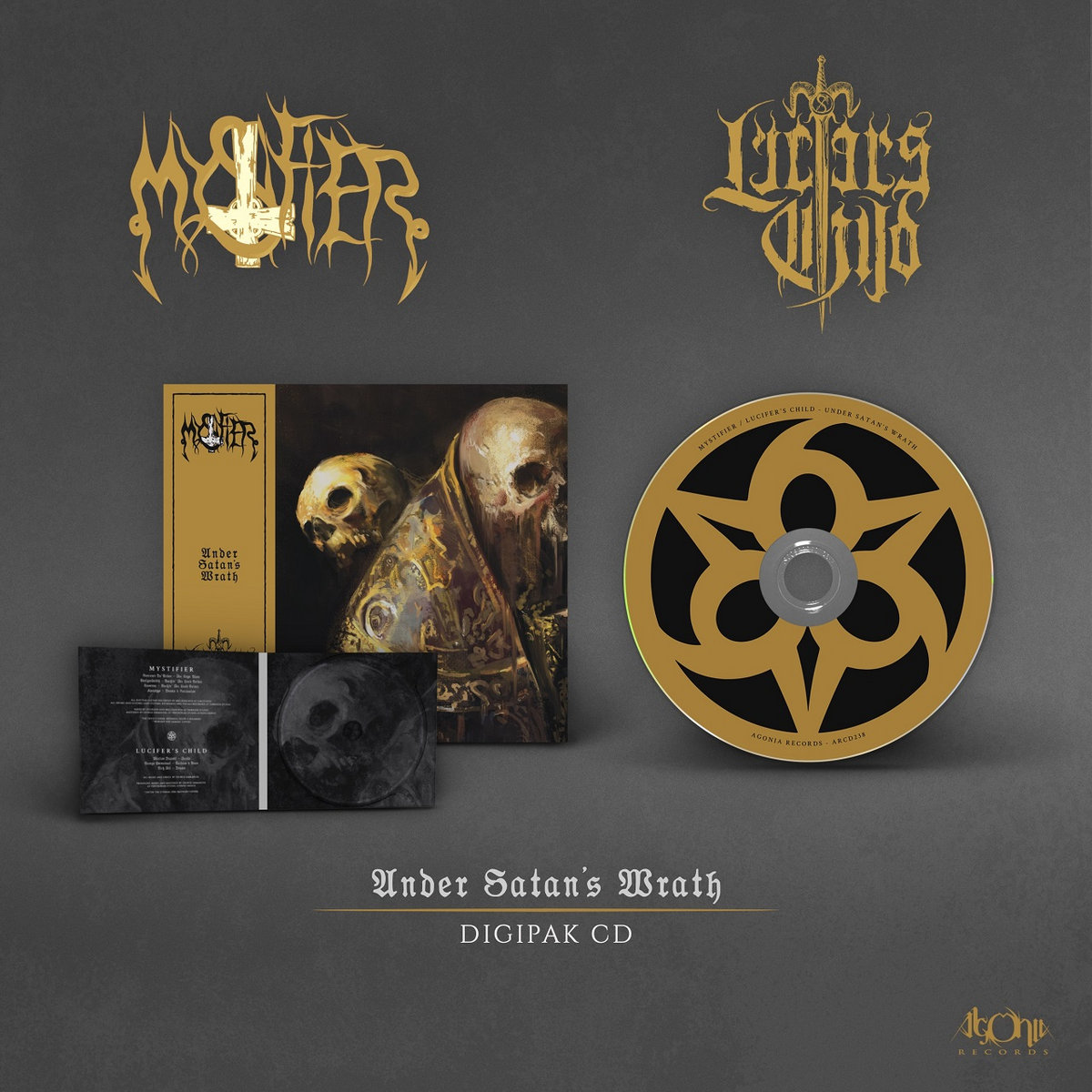 Under Satan's Wrath | Lucifer's Child / Mystifier | Agonia