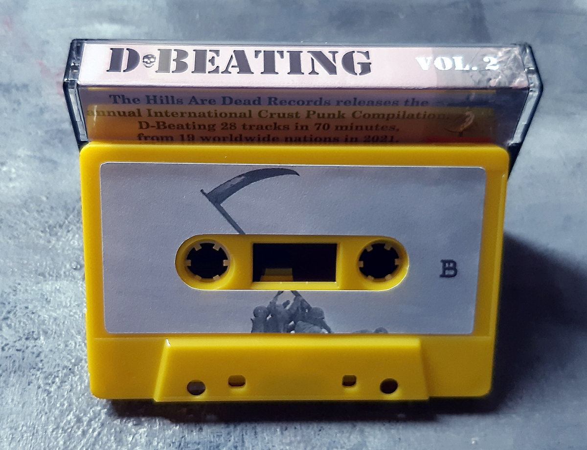 V.A. cataclastic fracture DEADLINE コンピCD D​-​BEATING Vol​.2 | V/A Crust Punk Comp. 2021 | THE HILLS