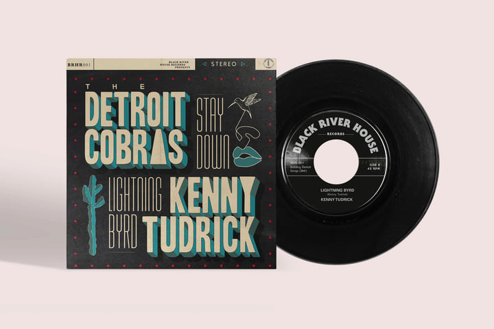 Stay Down b/w Lightning Byrd | The Detroit Cobras/ Kenny Tudrick