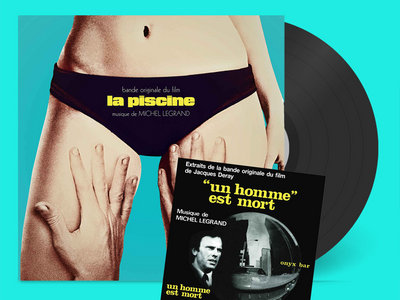 Michel Legrand - La Piscine OST LP Special Edition with Bonus 7" "Un Homme Est Mort OST" main photo