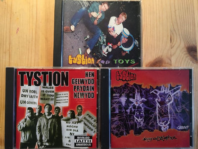 TYSTION - 3 x CD - Hen Gelwydd Prydain Newydd /Toys E.P / Shrug Off Ya Complex! main photo