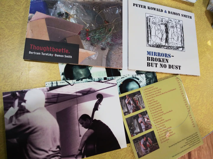 BPA3CD1 Bass Duos 2000-2007 | Damon Smith + Peter Kowald
