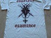 "Obsolete Ordinance" White T-Shirt photo 
