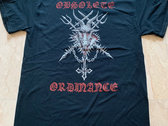 "Obsolete Ordinance" Black T-Shirt photo 