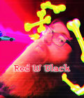 Red W Black image