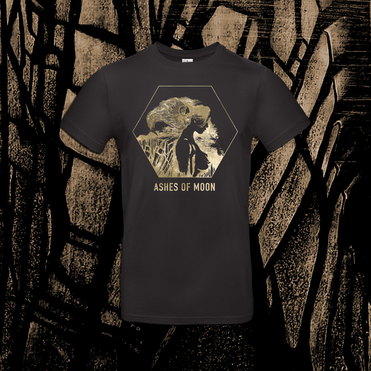 PRINT ON DEMAND: T-Shirt "Her" Black (men/women) | Ashes Of Moon