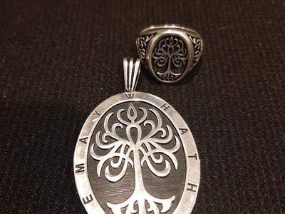 Exclusive WHM Yggdrasil Tree of Life Pendant and Ring Set main photo