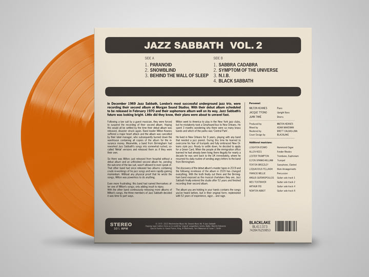 Vol. 2 | Jazz Sabbath